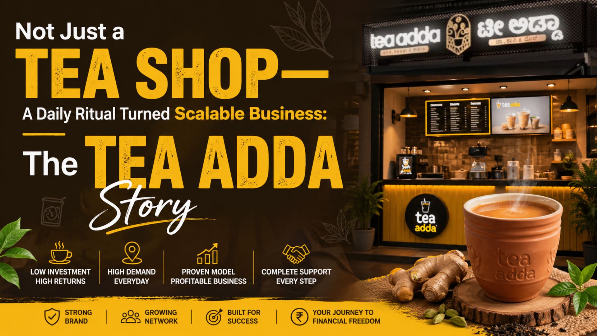 Not Just a Tea Shop—A Daily Ritual Turned Scalable Business: The Tea Adda Story