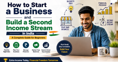 How to Start a Business and Build a Second Income Stream in India
