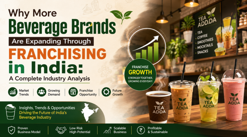 Why More Beverage Brands Are Expanding Through Franchising in India: A Complete Industry Analysis