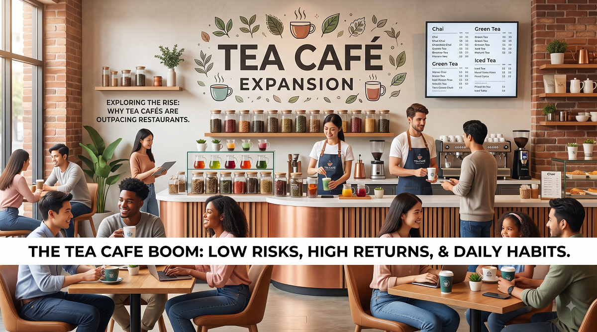 Why Tea Cafés Are Expanding Faster Than Traditional Restaurants