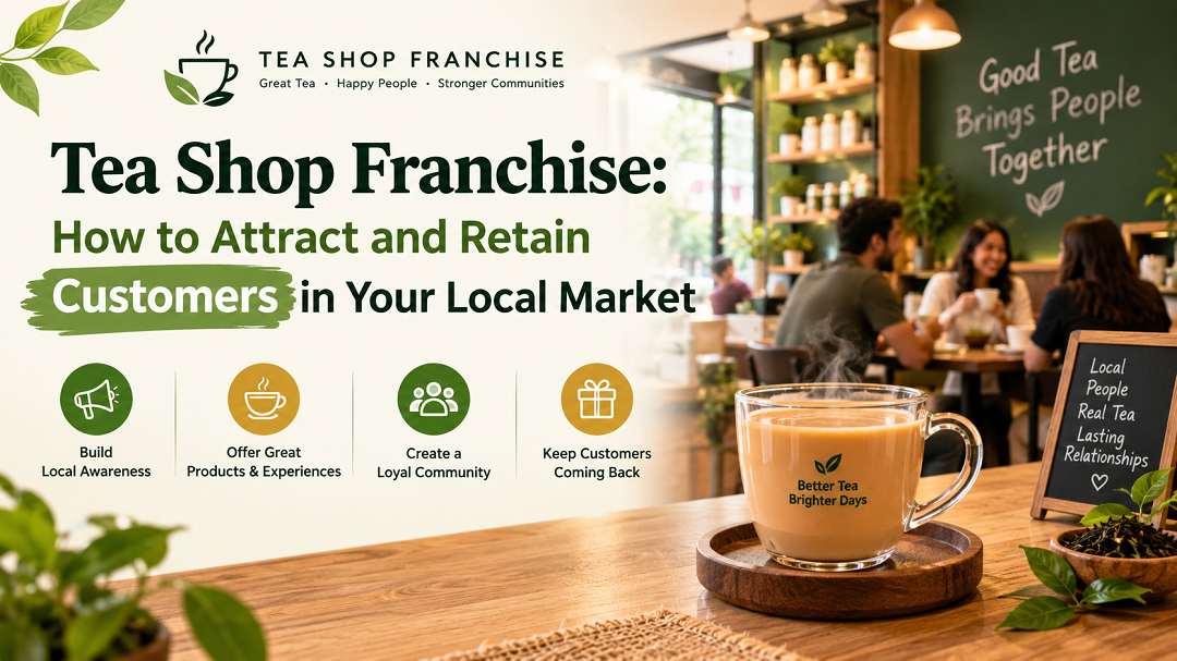 Tea Shop Franchise How to Attract and Retain Customers in Your Local Market