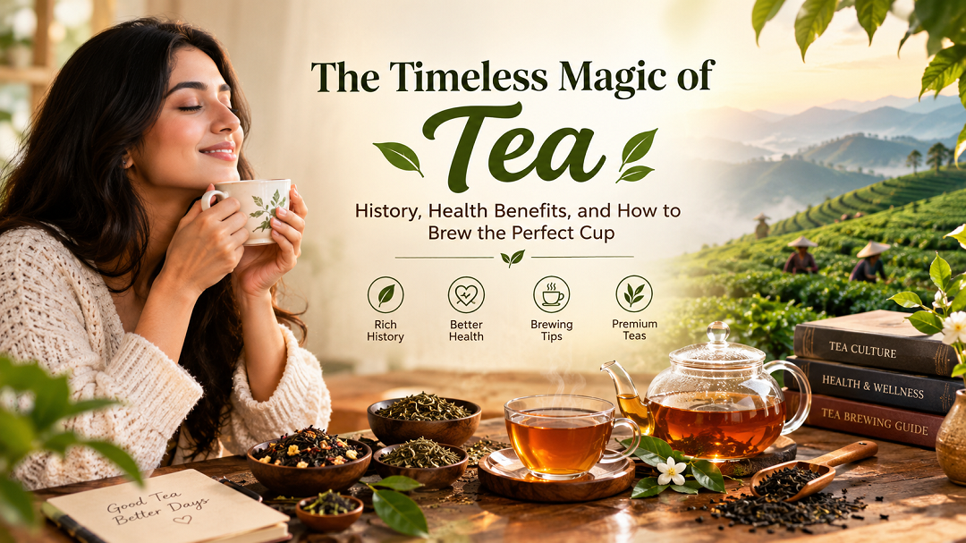 The Timeless Magic of Tea: History, Health Benefits, and How to Brew the Perfect Cup
