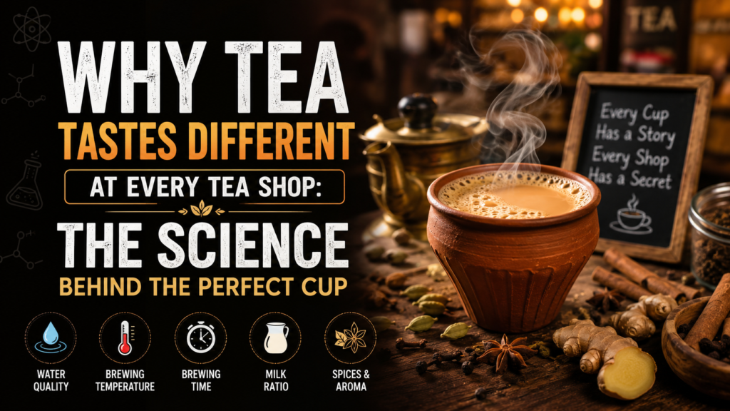 Why Tea Tastes Different at Every Tea Shop: The Science Behind the Perfect Cup