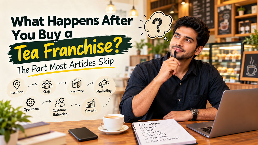 What Happens After You Buy a Tea Franchise? The Part Most Articles Skip